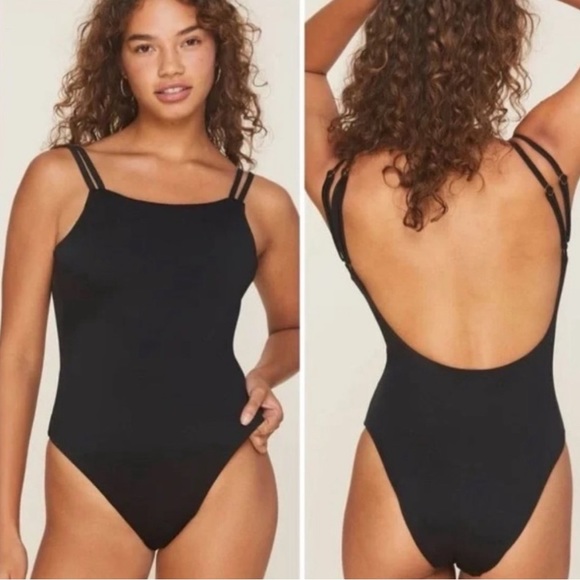 NWT- ANDIE Swim The Rockaway One Piece Swimsuit in Black